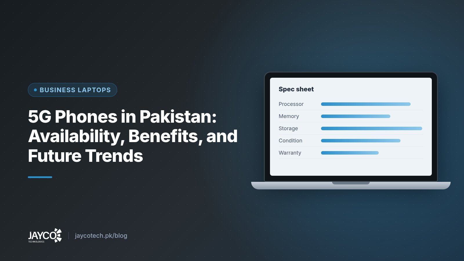 5G Phones in Pakistan: Availability, Benefits, and Future Trends