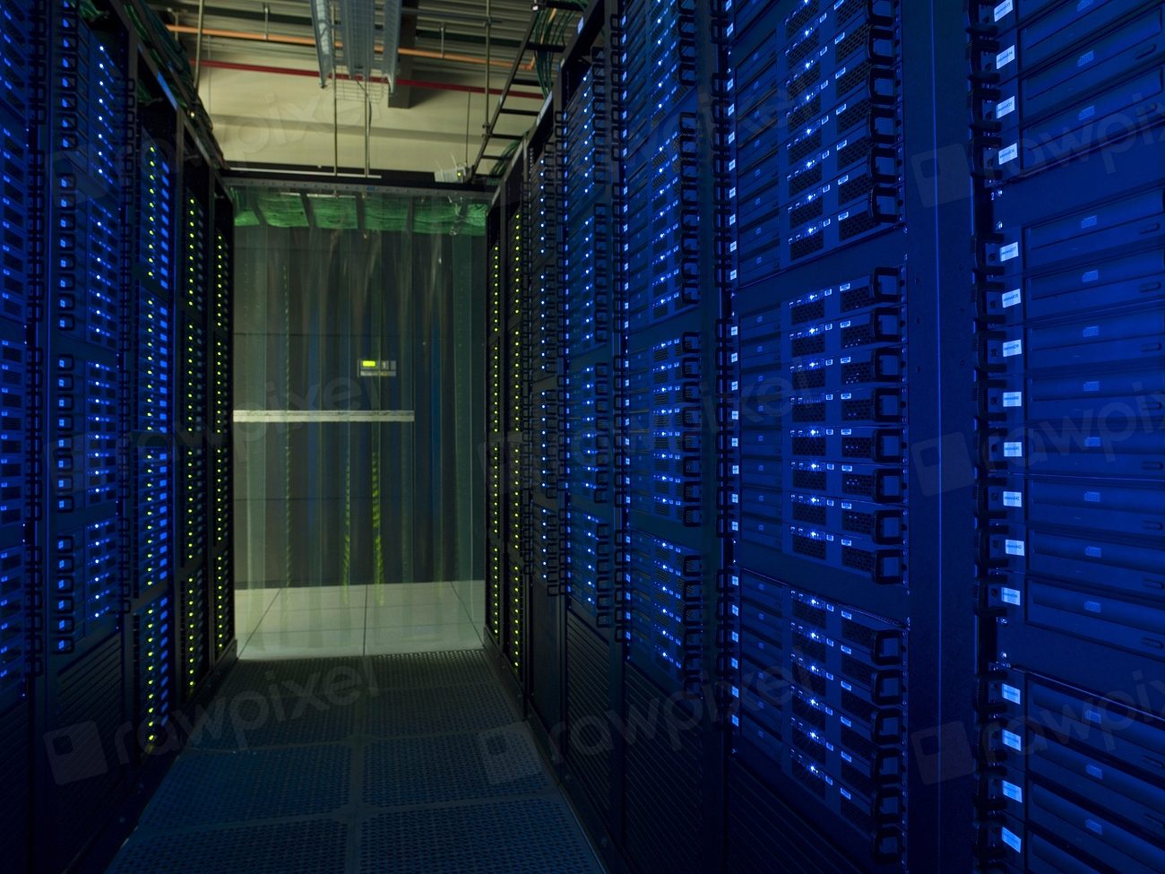 Cable racks at grid computing